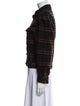 Étoile Isabel Marant Wool Plaid Print Jacket