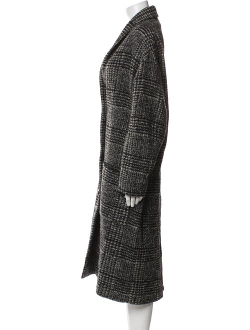 Isabel Marant Wool Tweed Pattern Coat