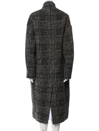 Isabel Marant Wool Tweed Pattern Coat