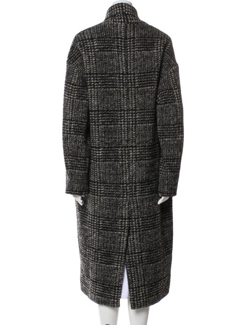 Isabel Marant Wool Tweed Pattern Coat