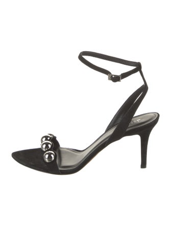 Isabel Marant Suede Studded Accents Sandals