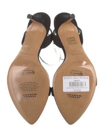 Isabel Marant Suede Studded Accents Sandals