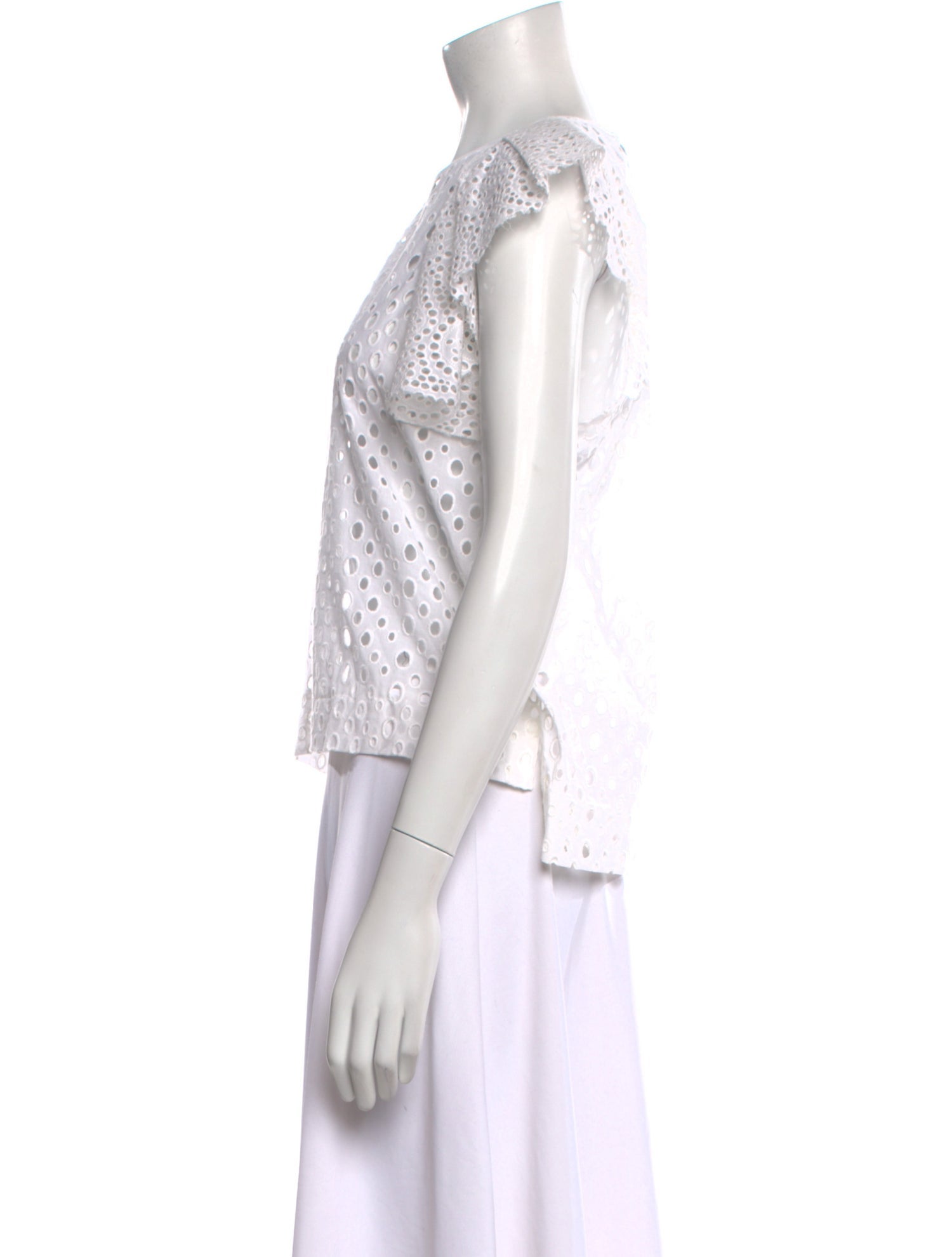 Isabel Marant Crew Neck Short Sleeve Blouse