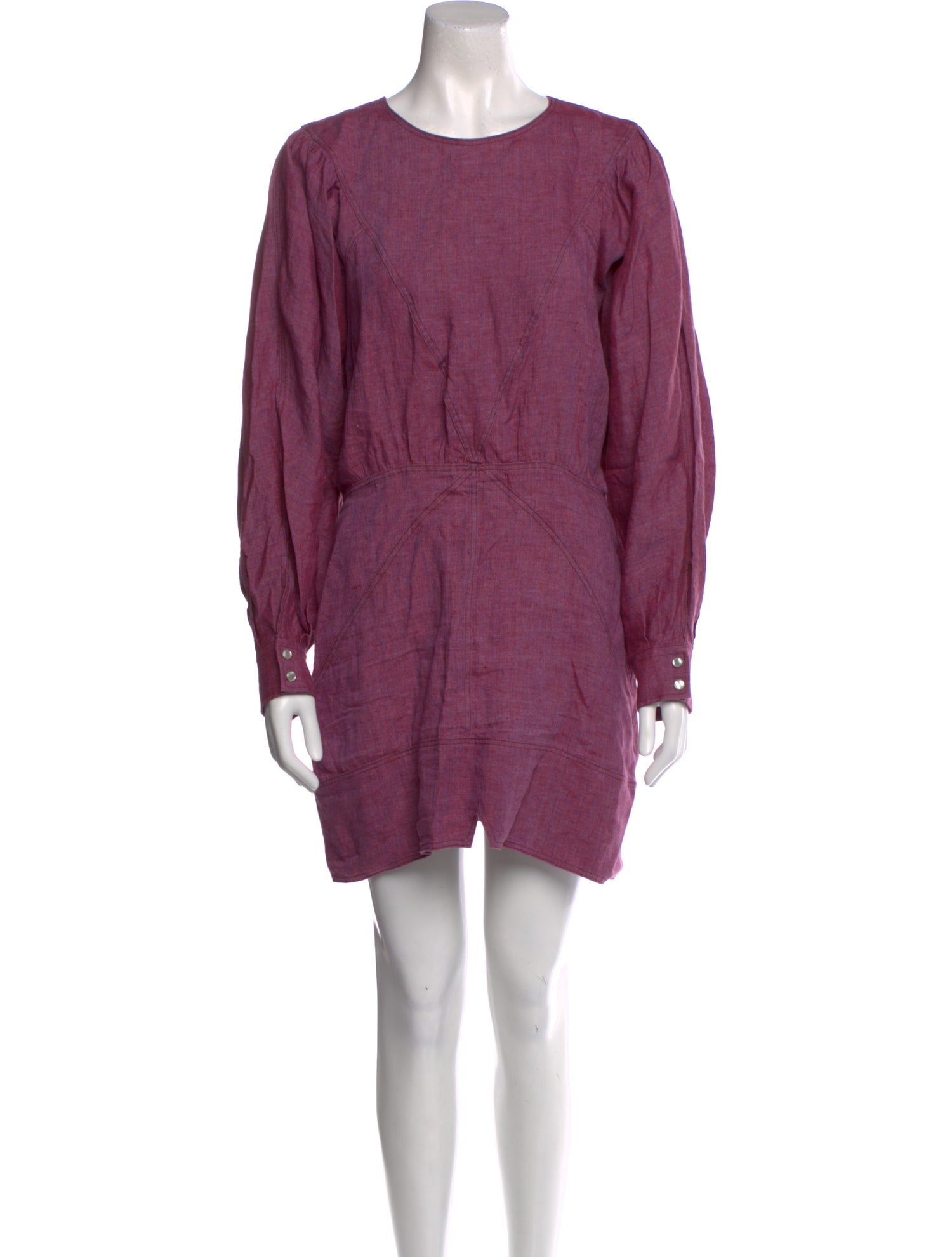 Isabel Marant Crew Neck Mini Dress