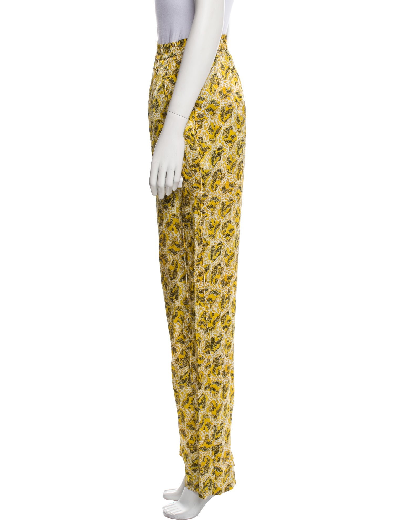 Isabel Marant Printed Ruffle Embellishment Sweatpants w/ Tags