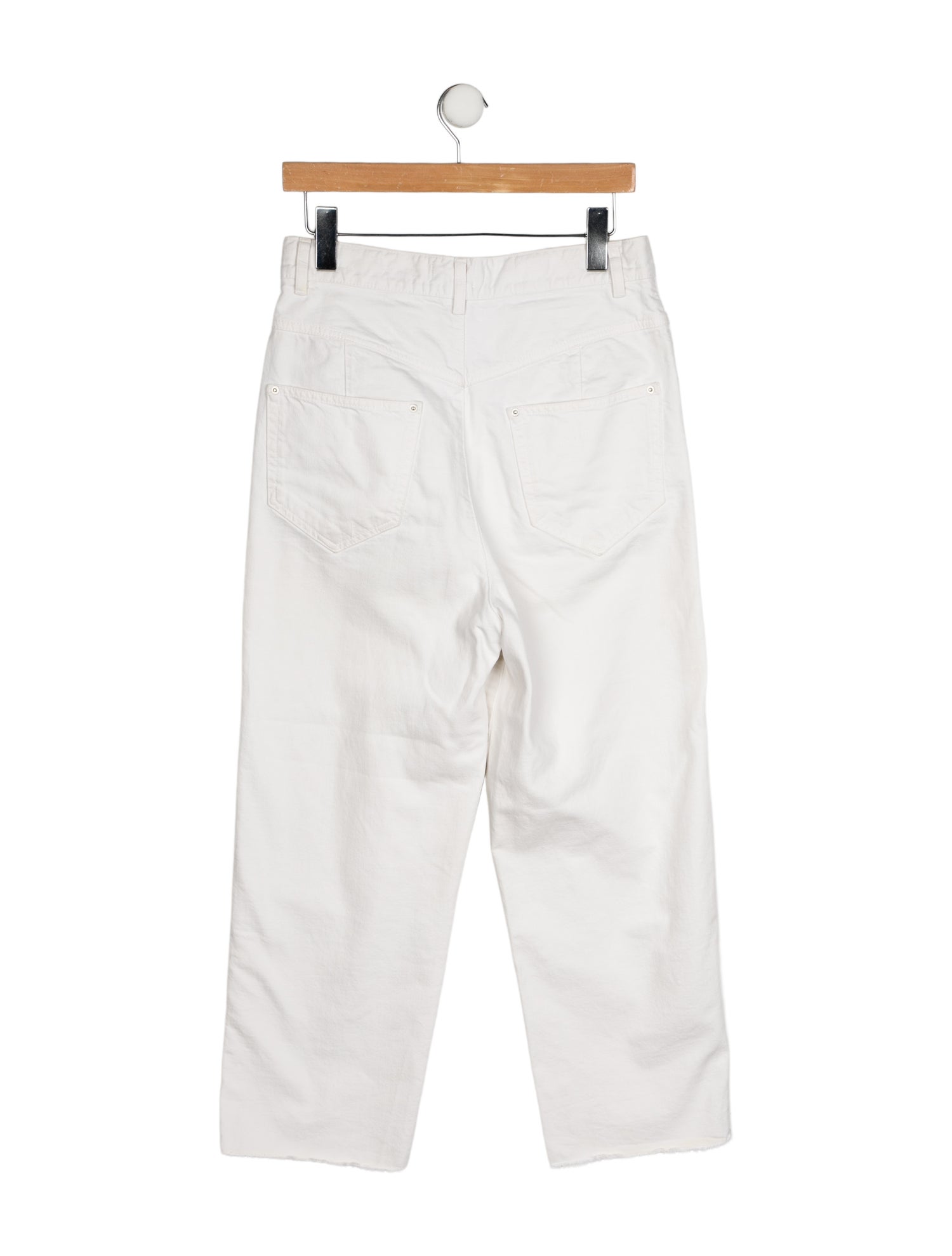 Isabel Marant High-Rise Straight Leg Jeans