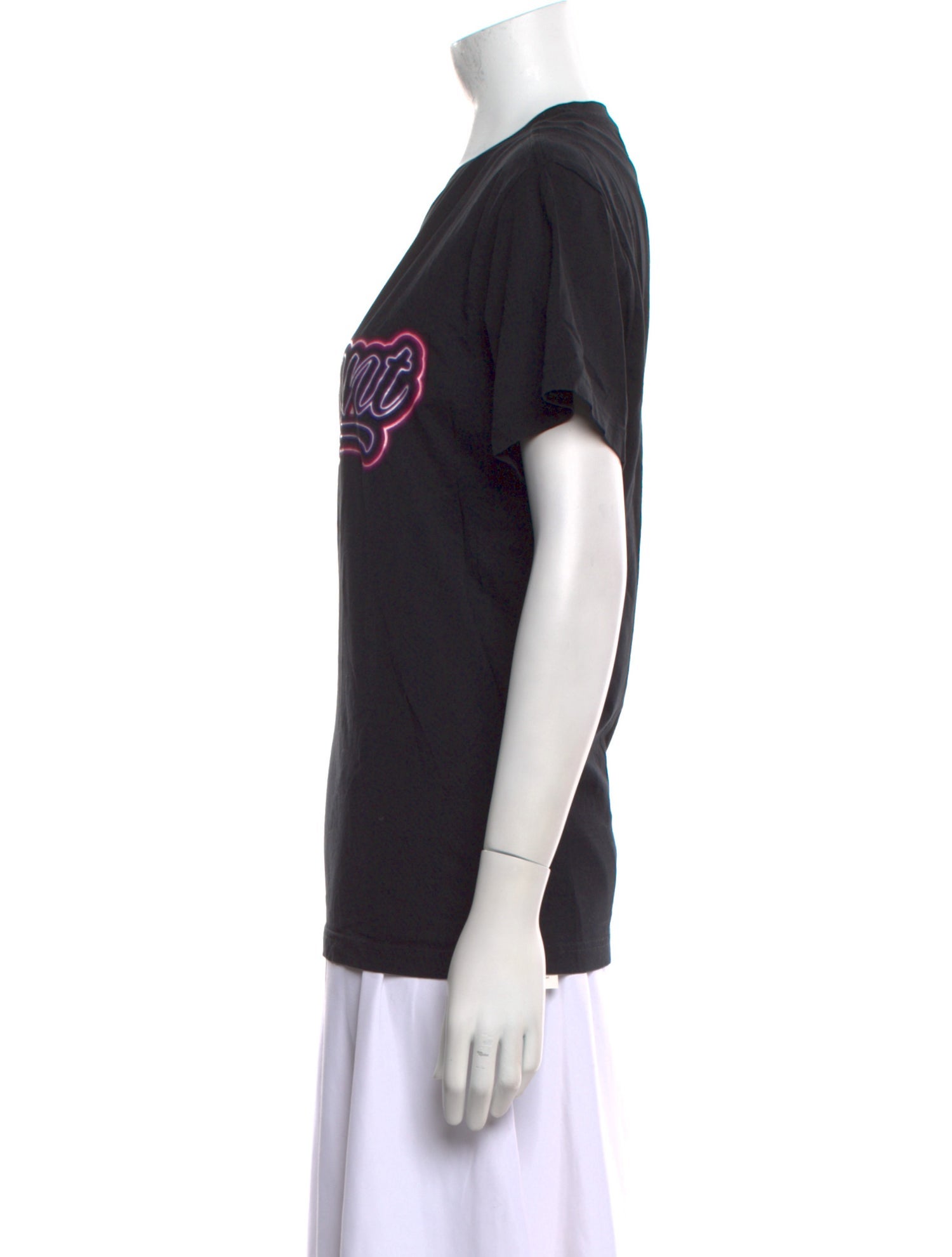 Isabel Marant Graphic Print Crew Neck T-Shirt