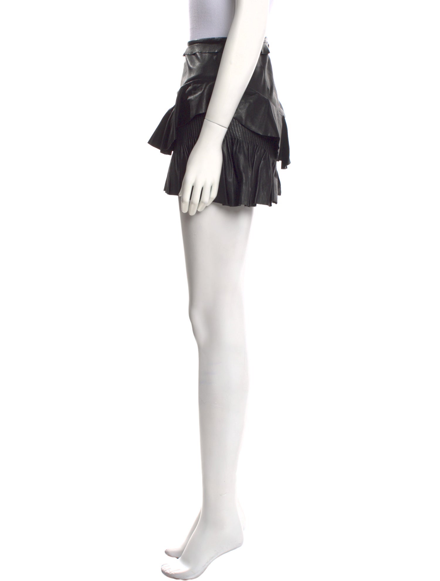 Isabel Marant Leather Mini Skirt