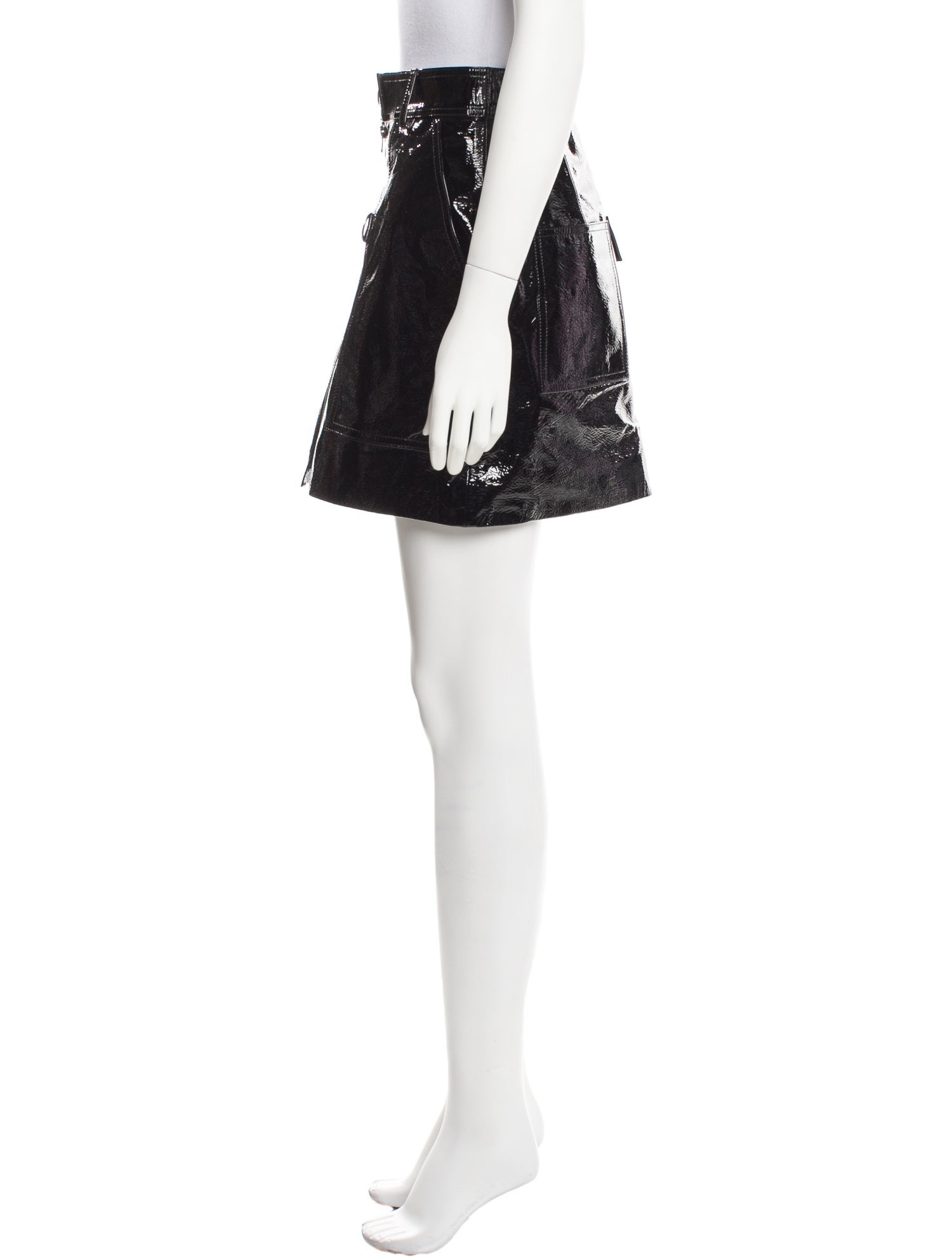 Isabel Marant Leather Mini Skirt