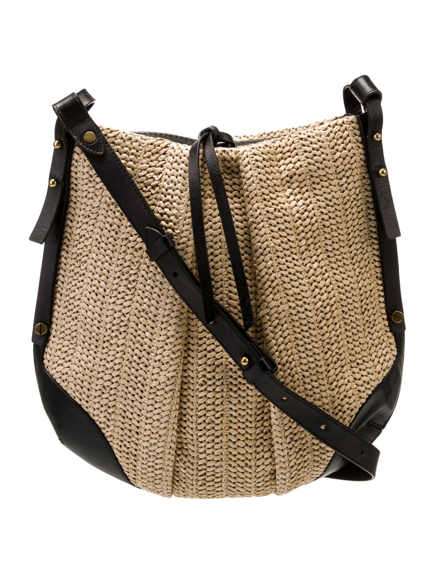 Isabel Marant Raffia Shoulder Bag