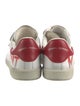 Isabel Marant Leather Colorblock Pattern Sneakers