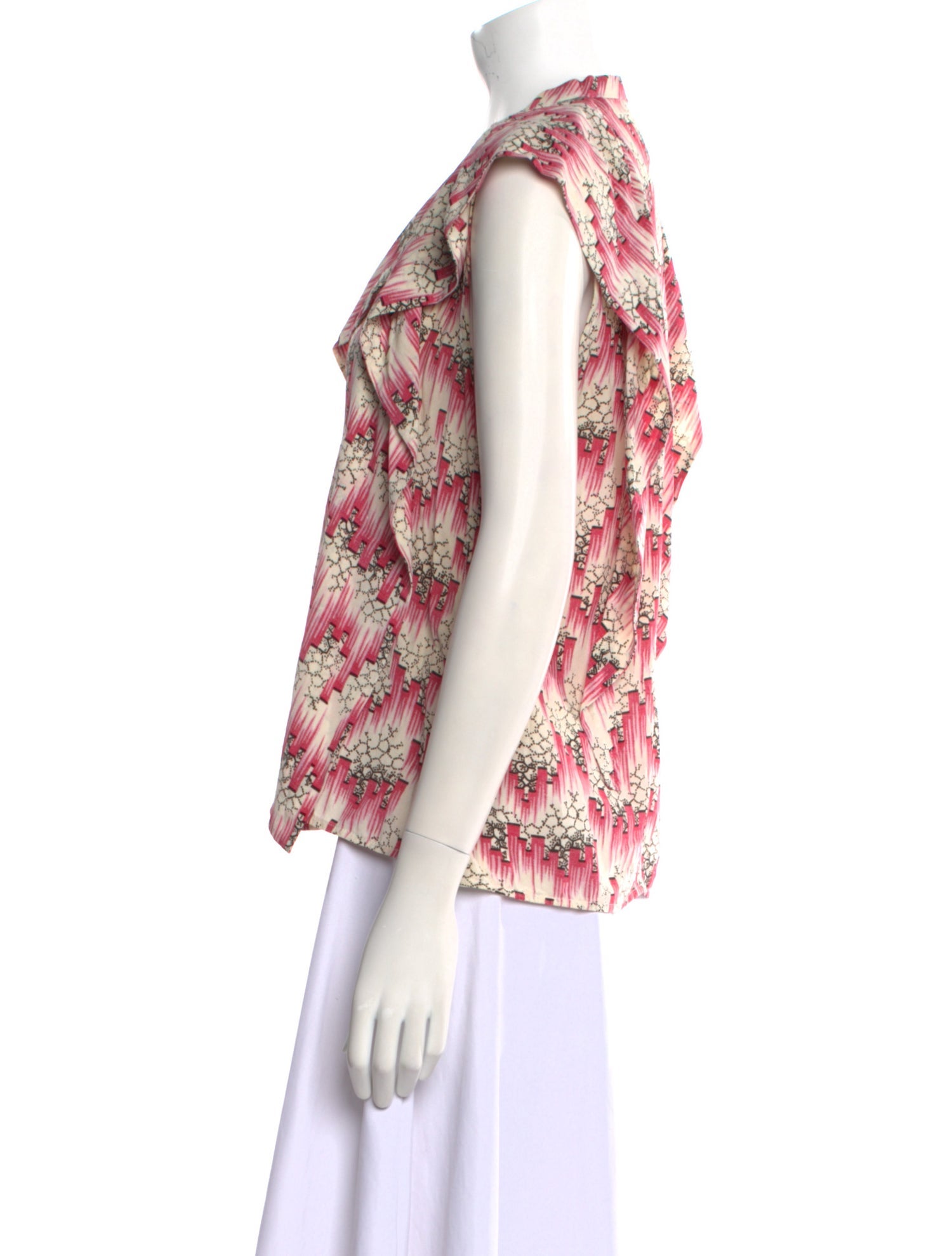 Isabel Marant Silk Floral Print Blouse