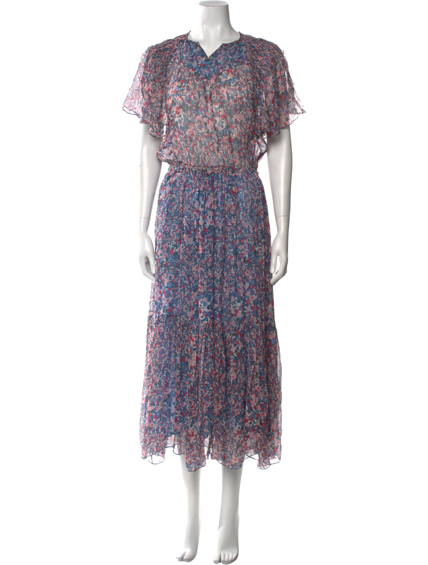 Isabel Marant Silk Long Dress