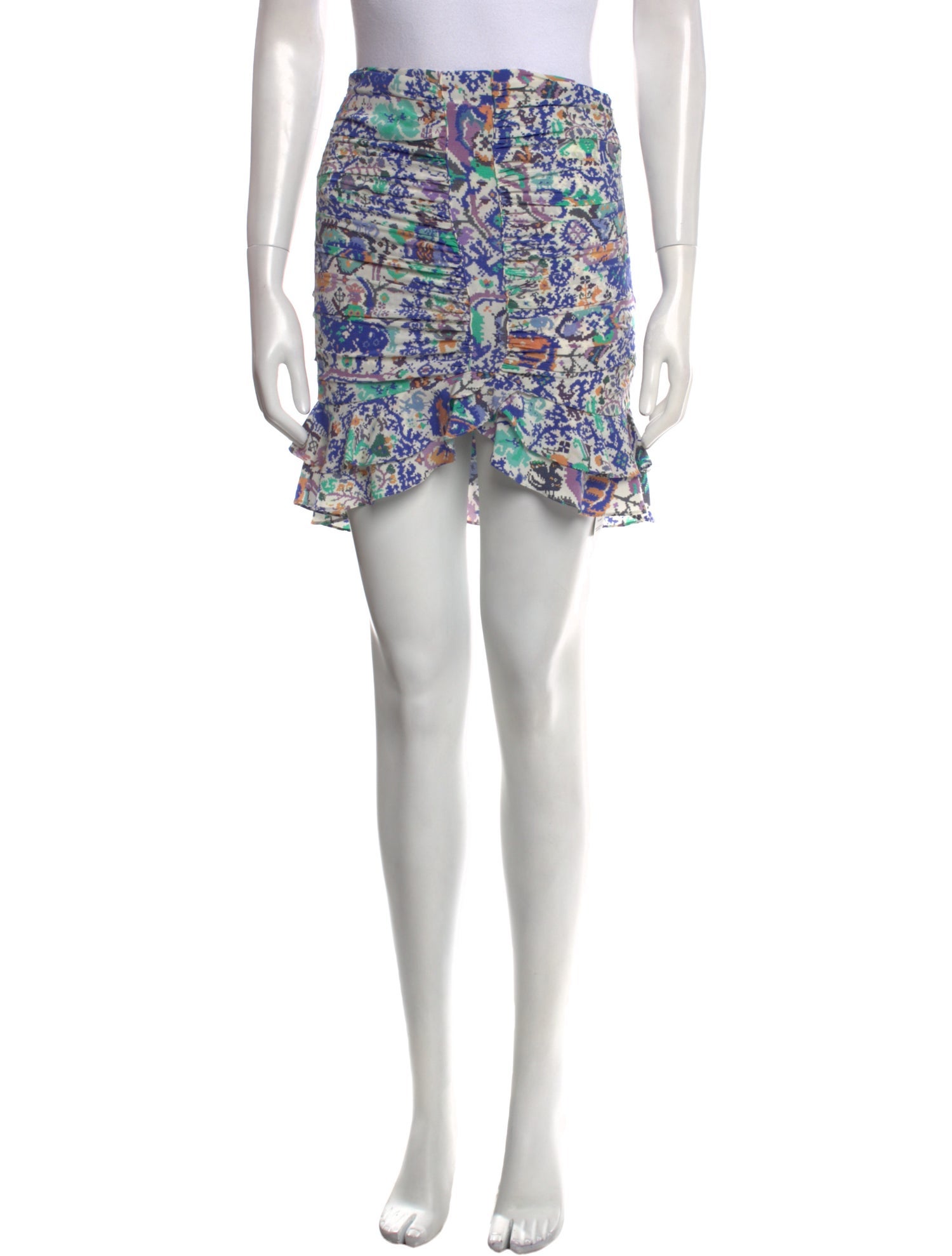 Isabel Marant Silk Mini Skirt