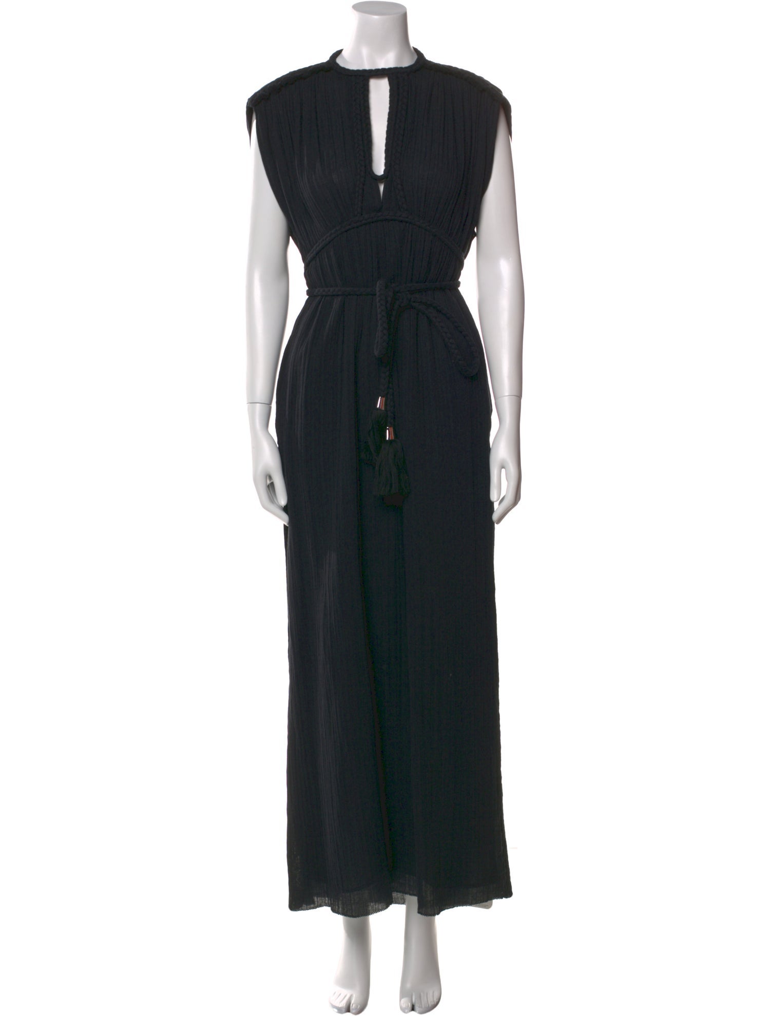 Isabel Marant Crew Neck Long Dress