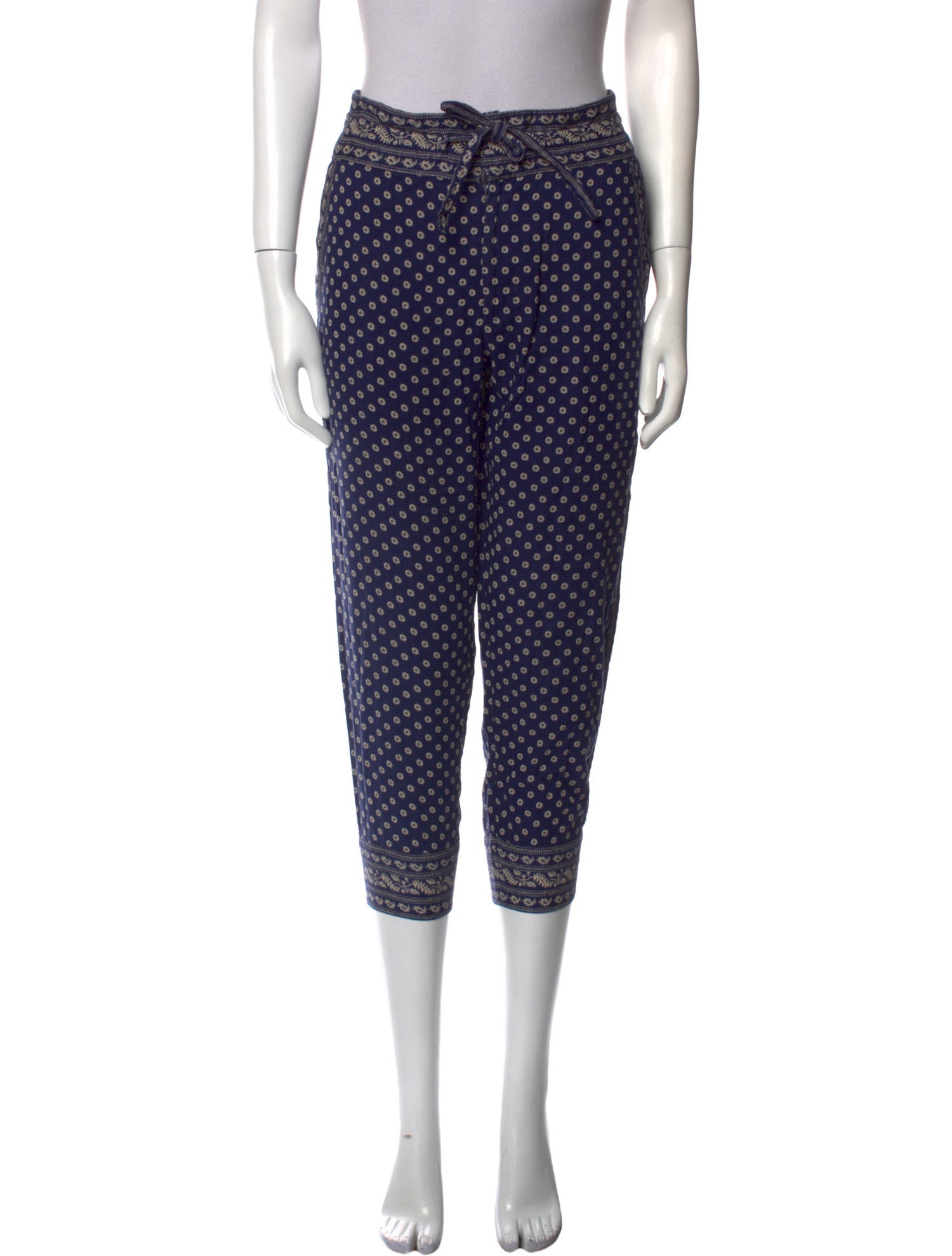 Isabel Marant Printed Straight Leg Pants