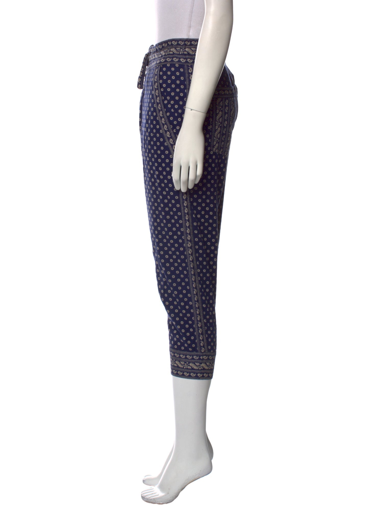 Isabel Marant Printed Straight Leg Pants