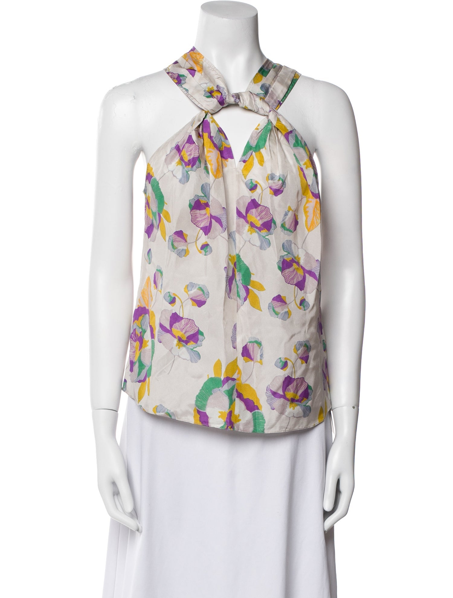 Isabel Marant Silk Printed Blouse w/ Tags