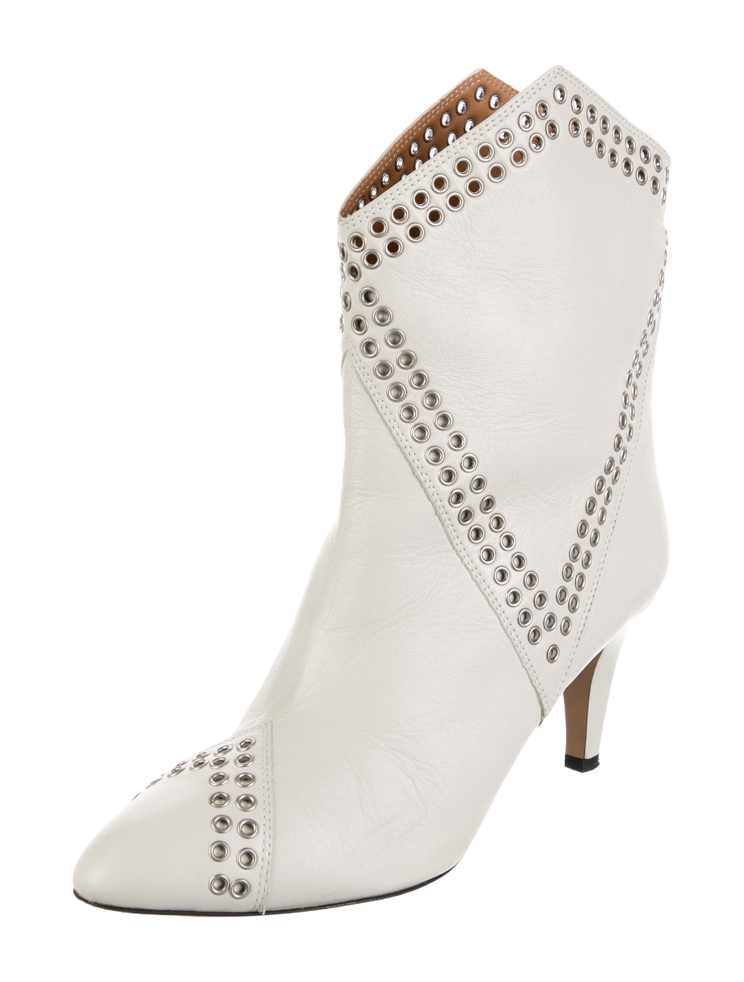 Isabel Marant Leather Patterned Boots