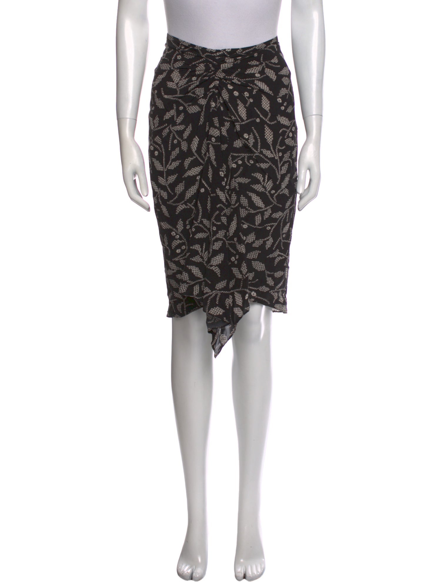 Isabel Marant Printed Knee-Length Skirt