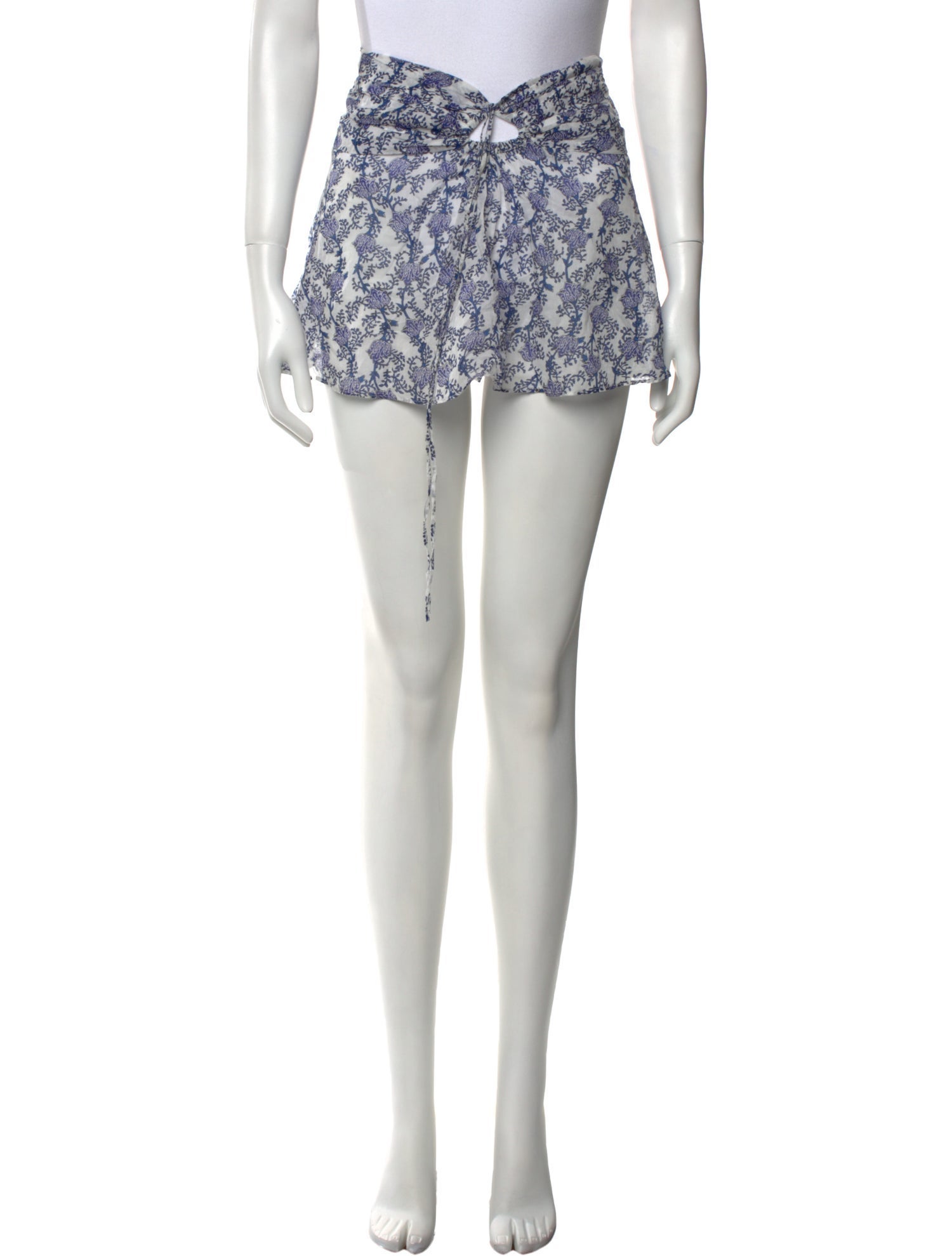 Isabel Marant Floral Print Mini Skirt