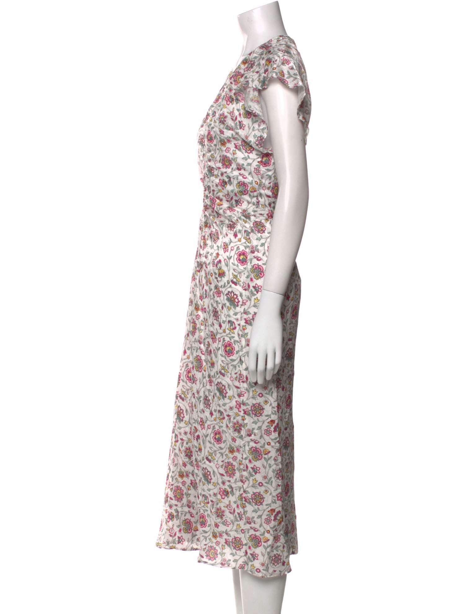 Isabel Marant Floral Print Long Dress
