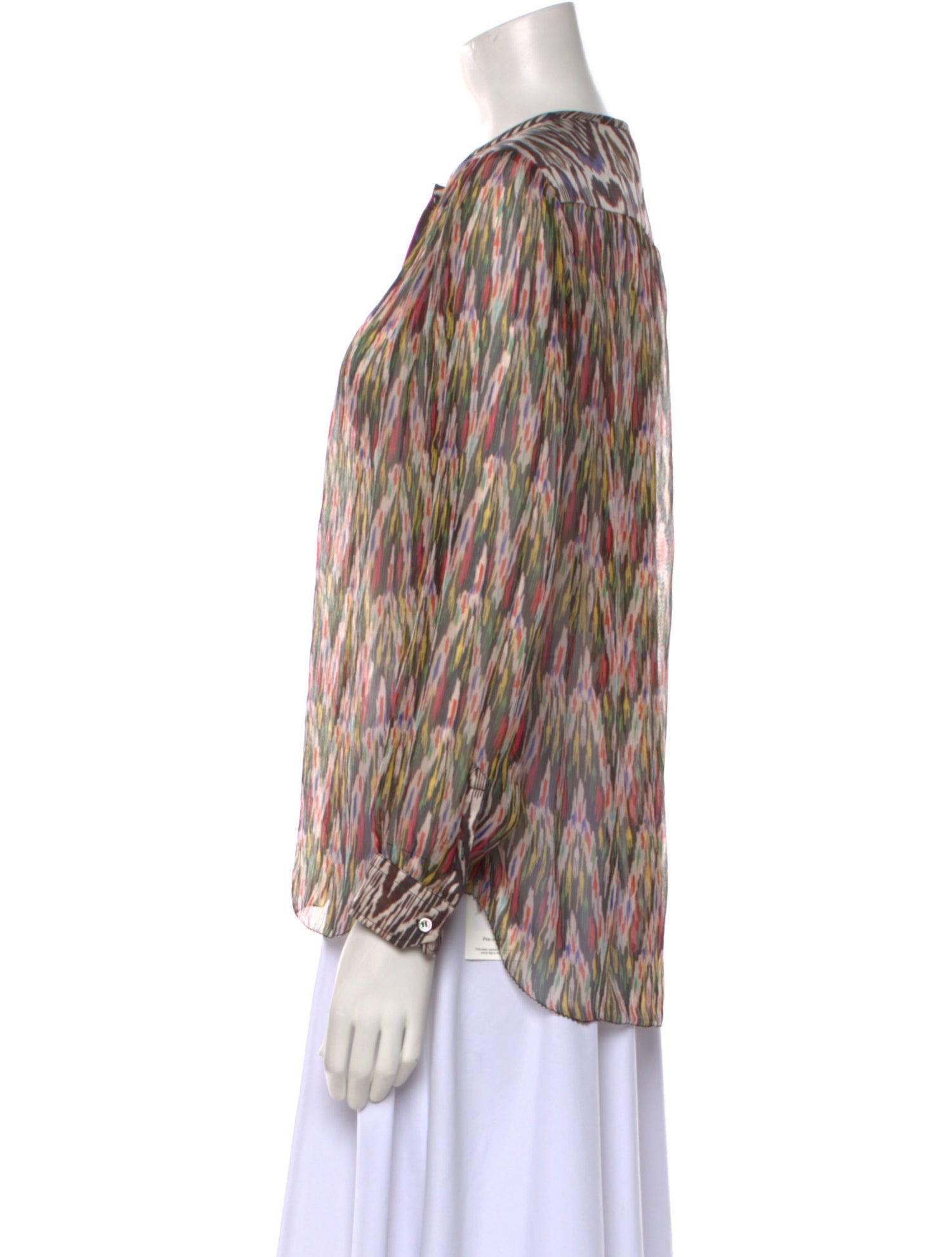 Isabel Marant Silk Printed Blouse