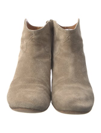 Isabel Marant Suede Western Boots