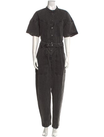 Isabel Marant Mock Neck Jumpsuit