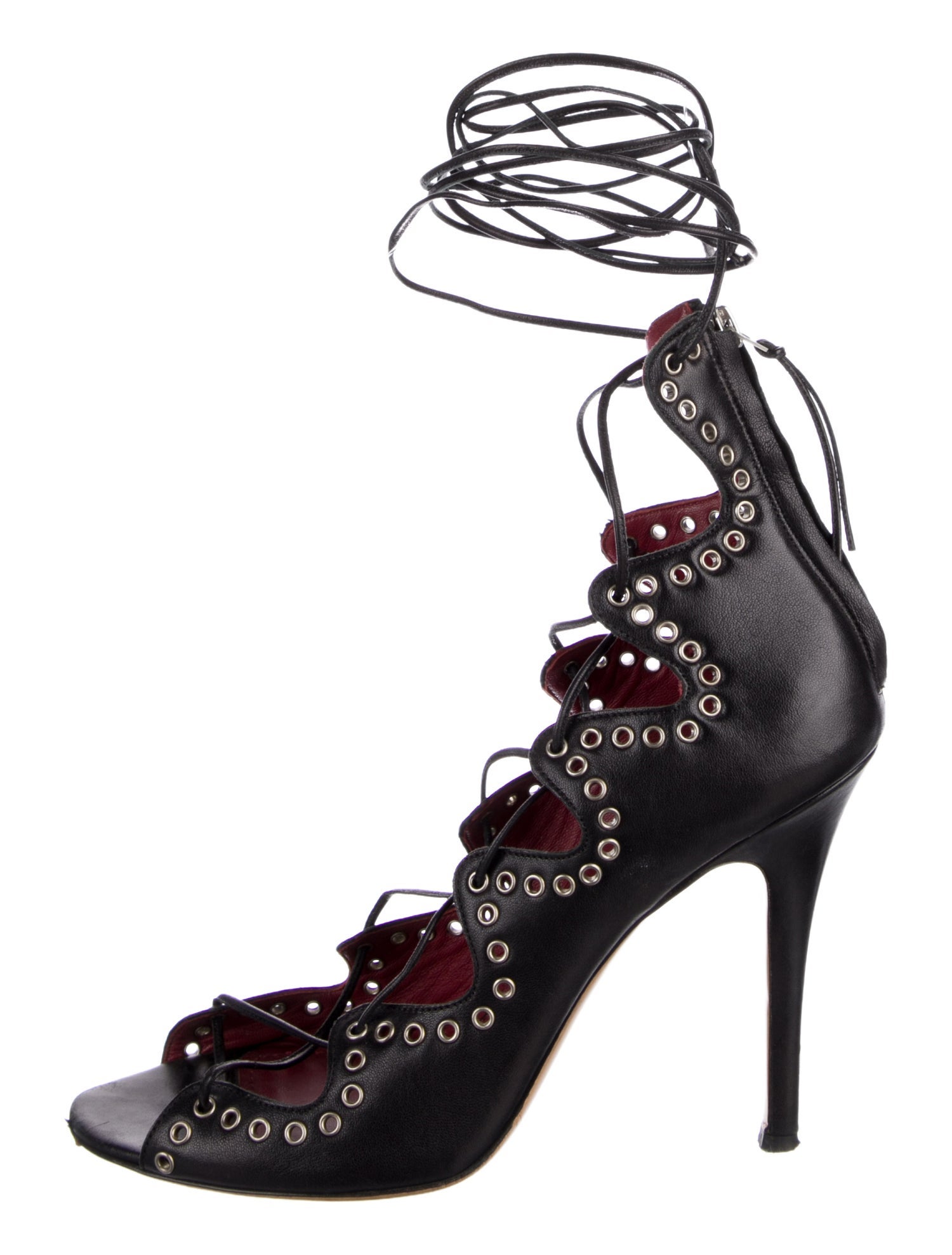 Isabel Marant Leather Gladiator Sandals