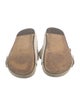 Isabel Marant Suede Studded Accents Slides