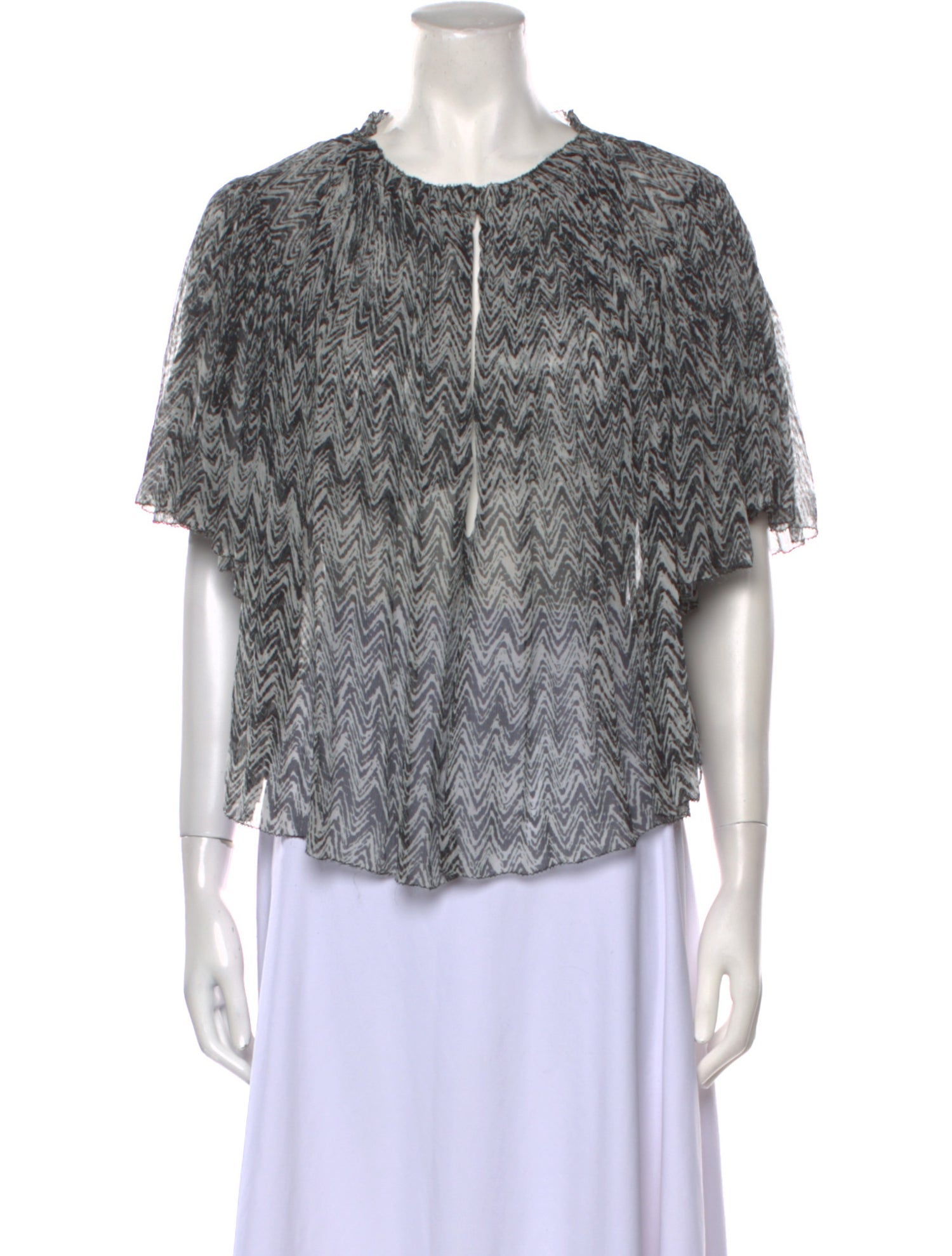 Isabel Marant Silk Printed Blouse