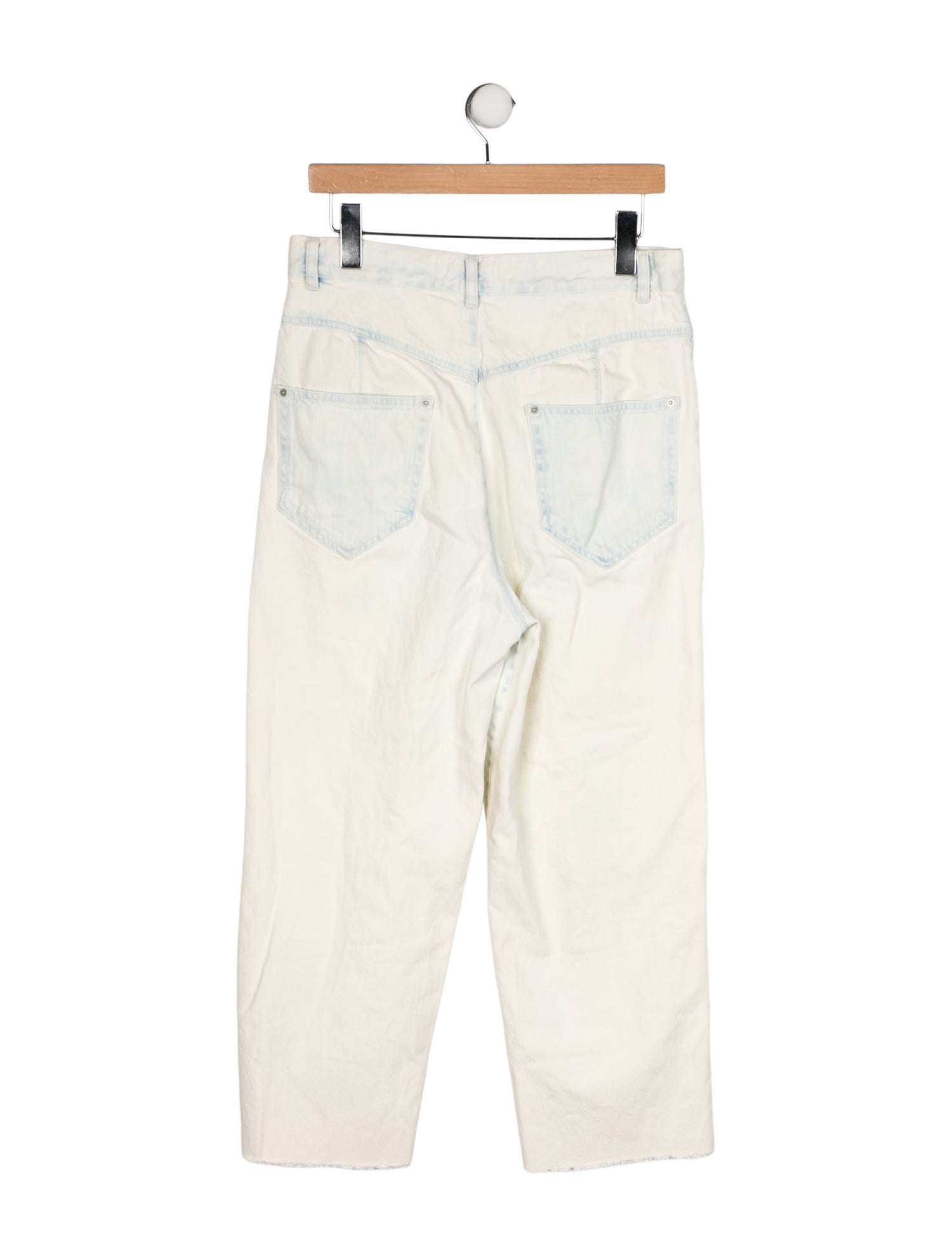 Isabel Marant High-Rise Straight Leg Jeans