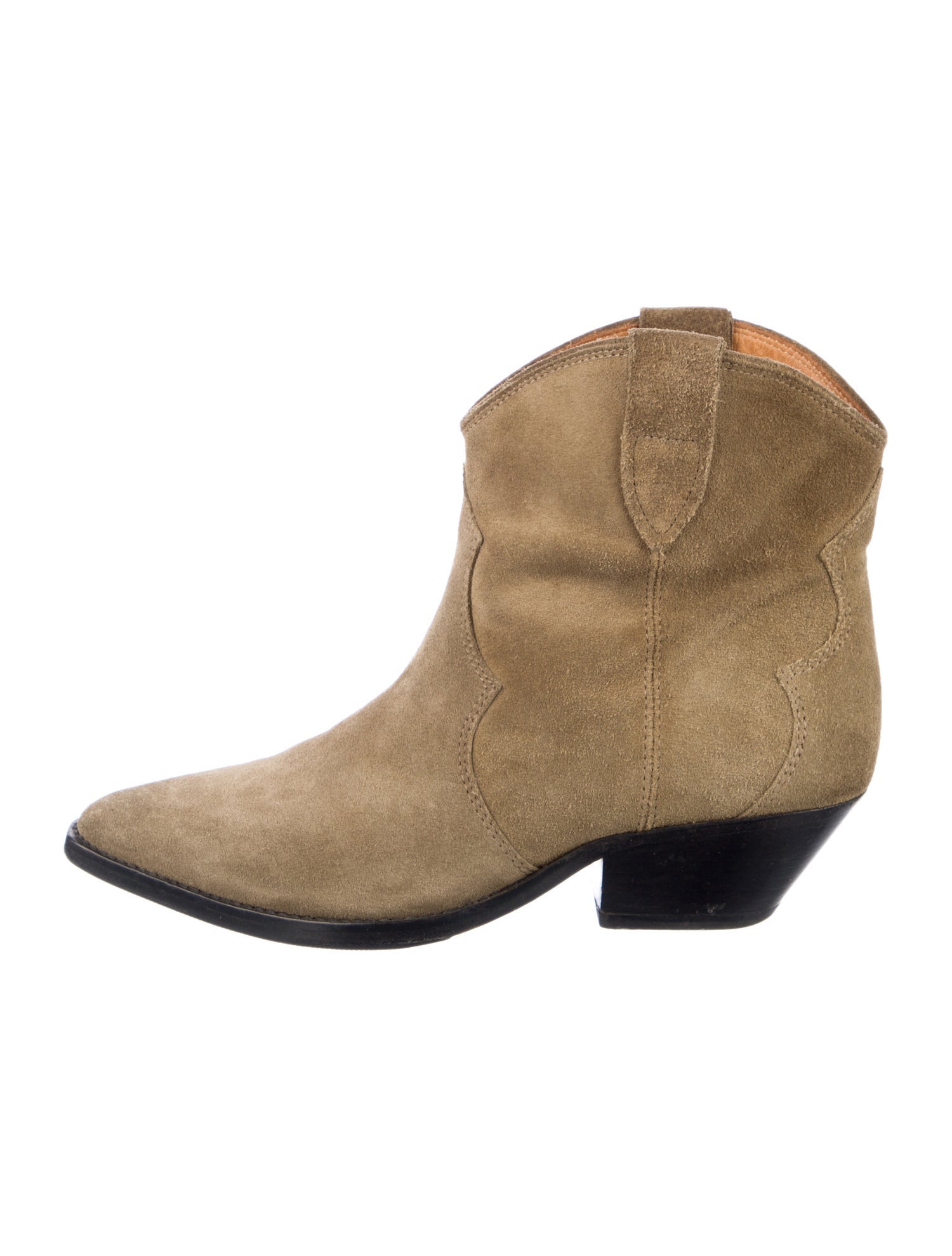 Isabel Marant Suede Western Boots