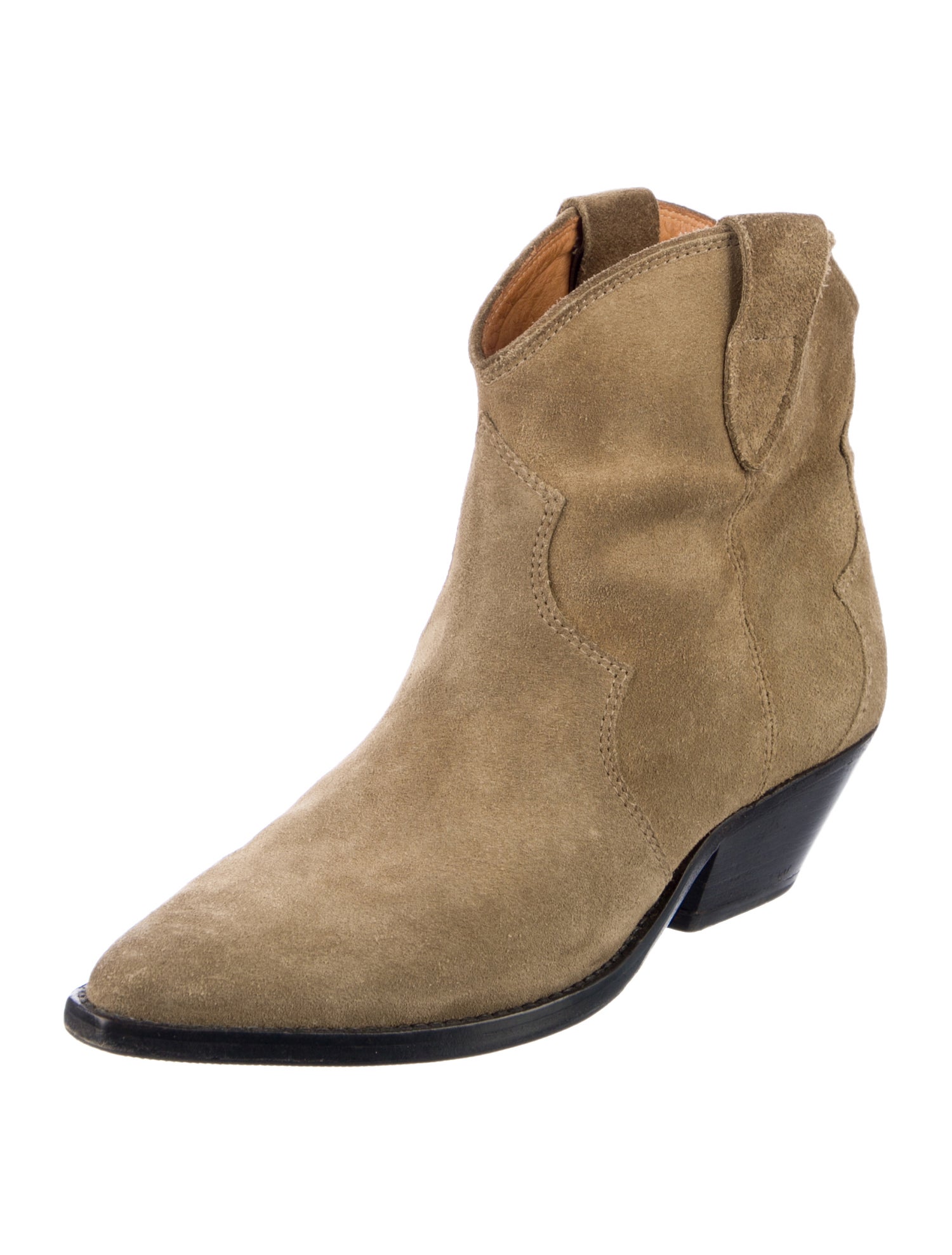 Isabel Marant Suede Western Boots