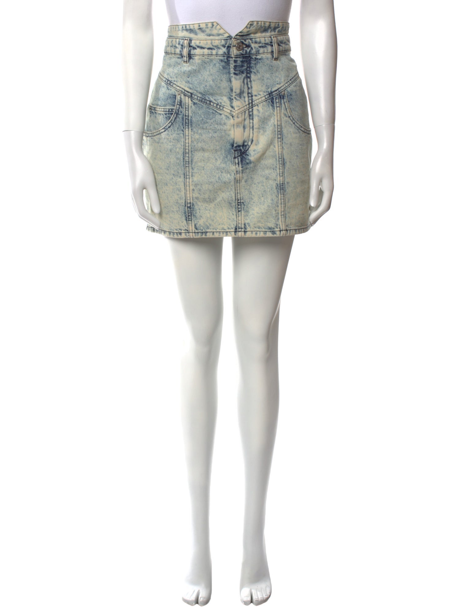 Isabel Marant Tie-Dye Print Mini Skirt