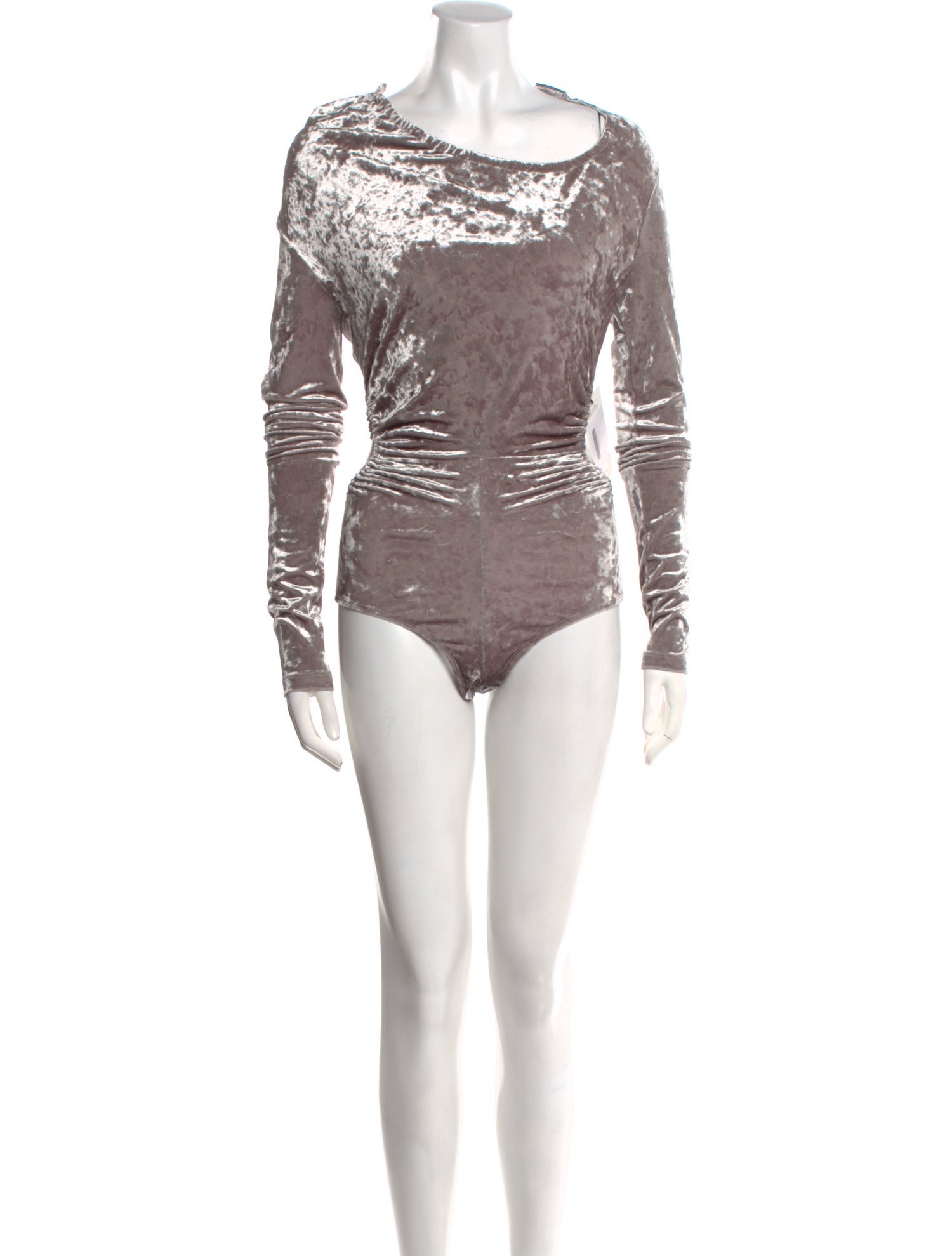 Isabel Marant Bateau Neckline Long Sleeve Bodysuit