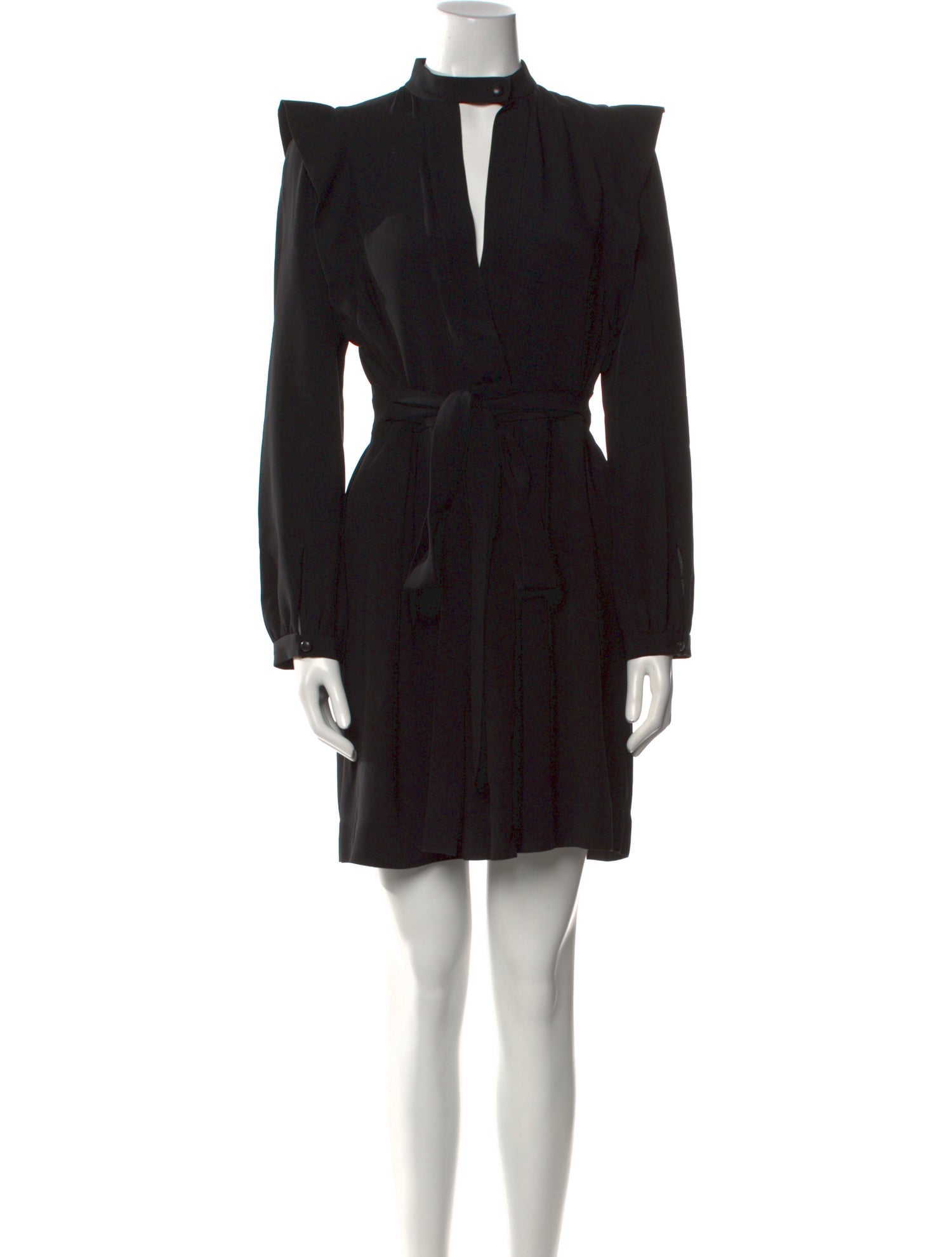 Isabel Marant Mock Neck Mini Dress