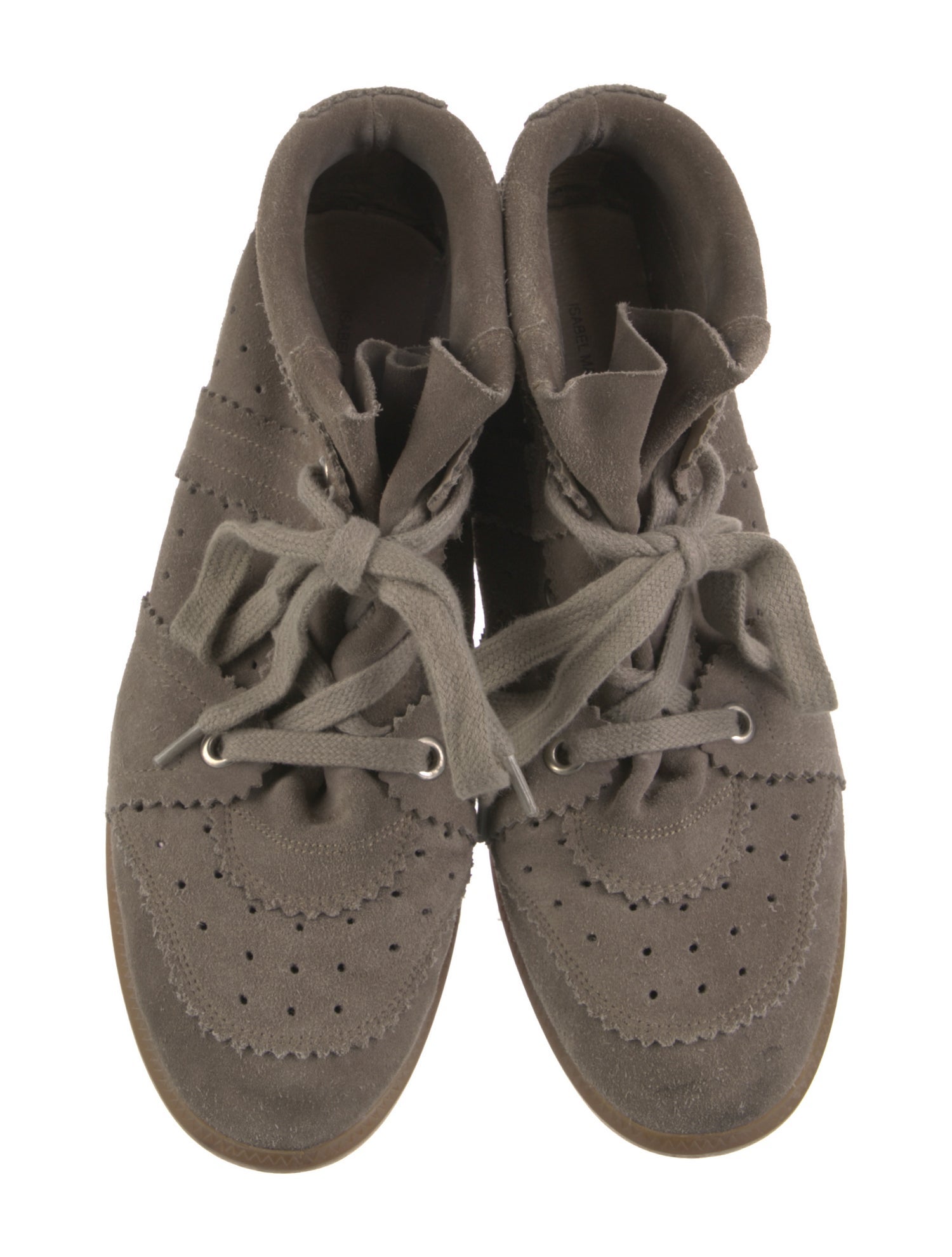 Isabel Marant Suede Lace-Up Boots