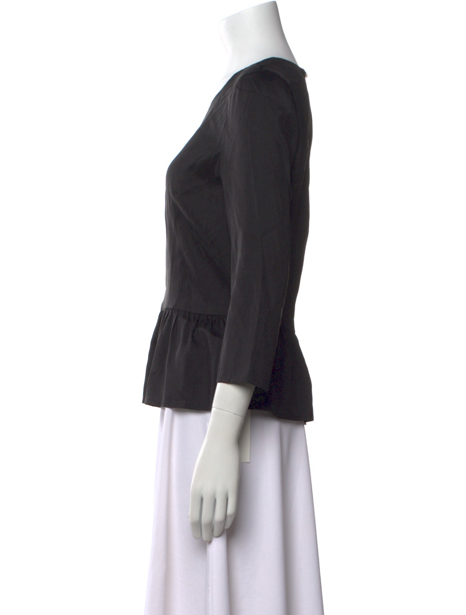 Isabel Marant Silk Scoop Neck Top