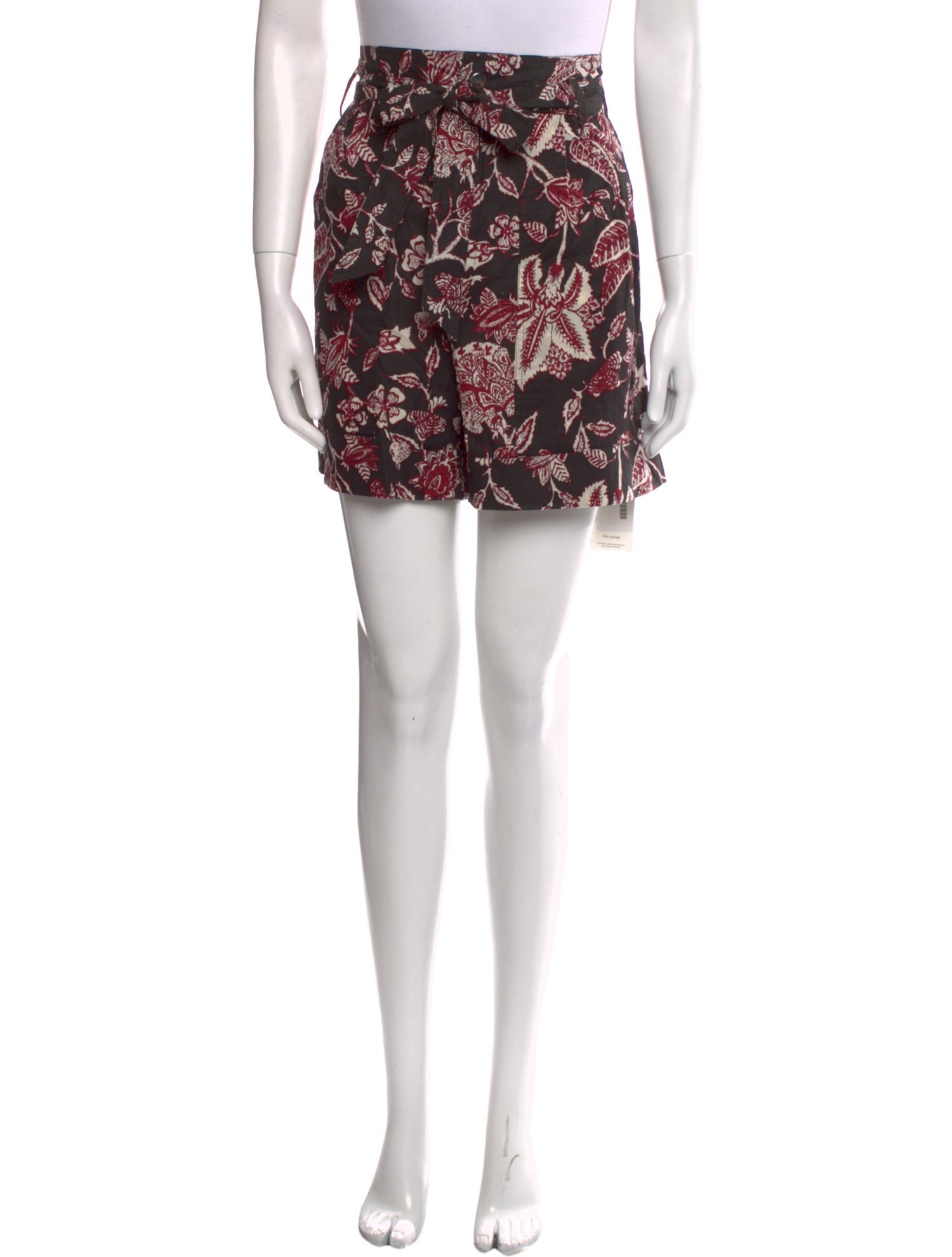 Isabel Marant Floral Print Mini Shorts