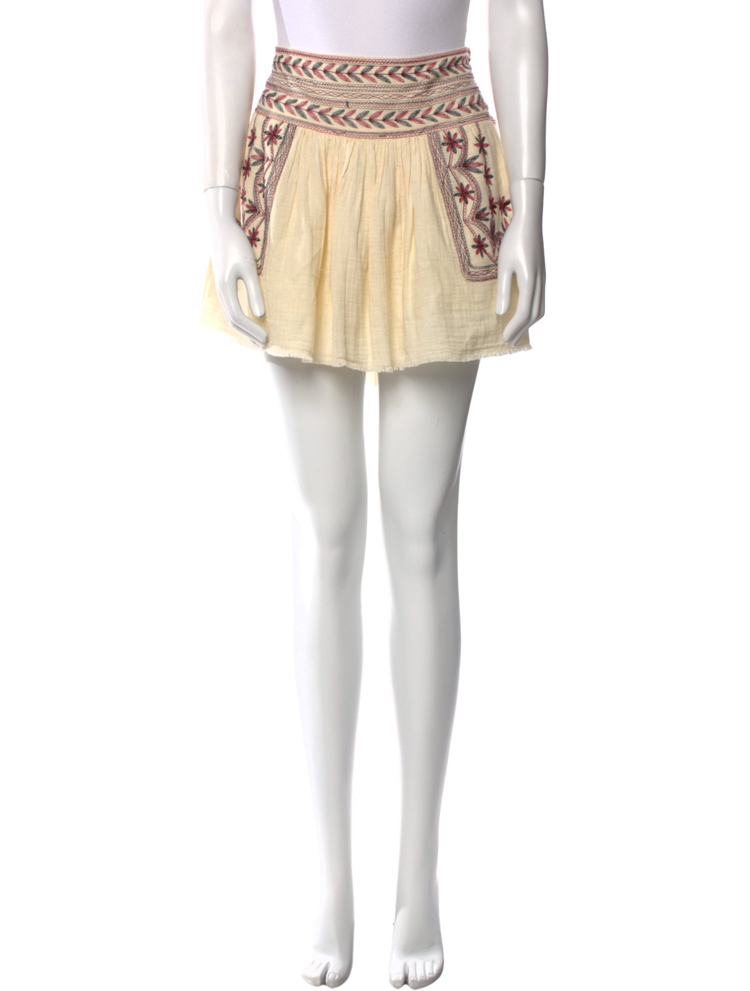 Isabel Marant Graphic Print Mini Skirt