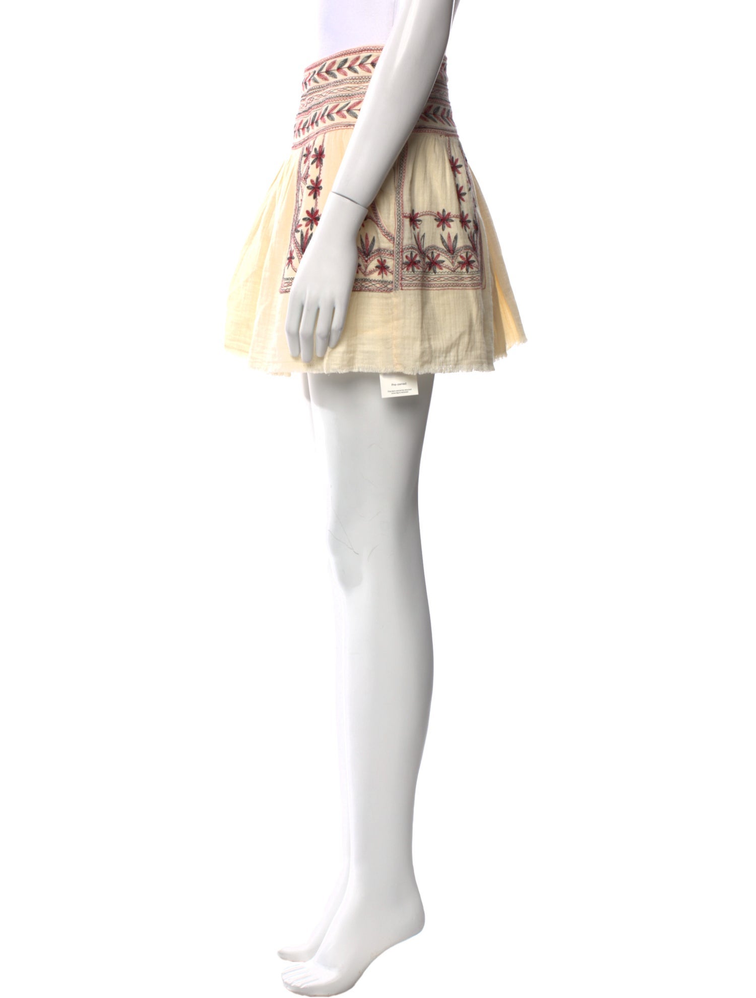 Isabel Marant Graphic Print Mini Skirt