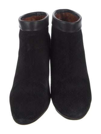 Isabel Marant Suede Leather Trim Embellishment Boots