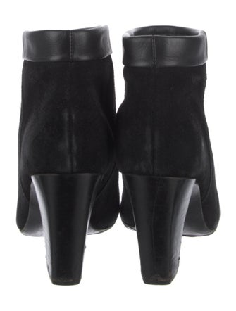 Isabel Marant Suede Leather Trim Embellishment Boots