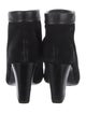 Isabel Marant Suede Leather Trim Embellishment Boots