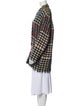 Isabel Marant Virgin Wool Tweed Pattern Coat
