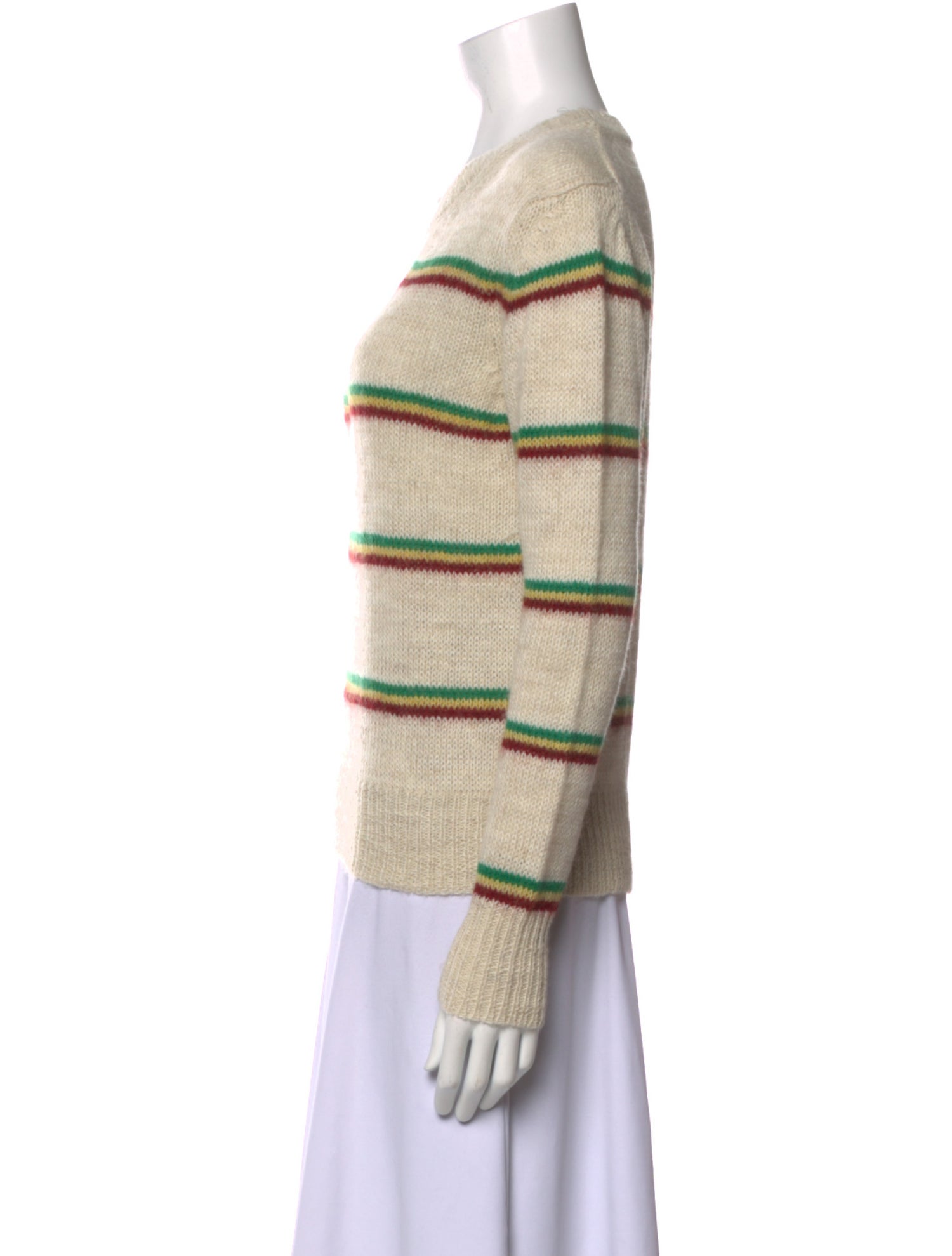 Isabel Marant Striped Crew Neck Sweater