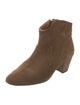 Isabel Marant Suede Western Boots
