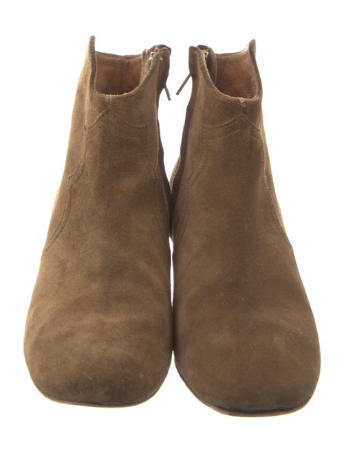 Isabel Marant Suede Western Boots